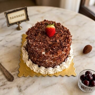 黑森林草莓蛋糕 Black Forest Sponge Cake