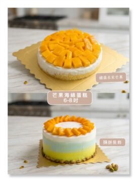 芒果海綿蛋糕 Mango Sponge Cake