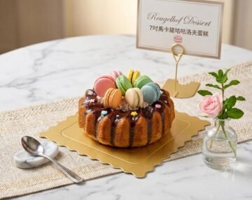 咕咕洛夫生日蛋糕配馬卡龍 2026 Kougelhof Birthday Cake with Macaron 2026